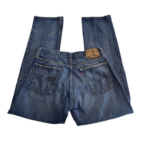 Vintage Levi’s 514 Slim Straight Jeans Size 34x32 - Picture 3 of 6